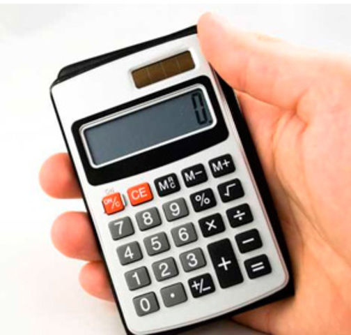 1967 - Calculadora de mão