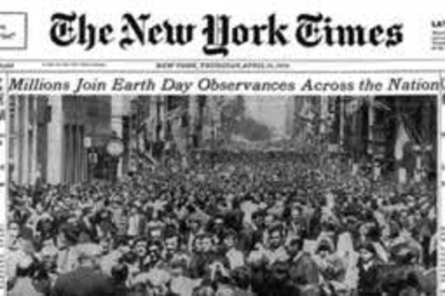 First Earth Day