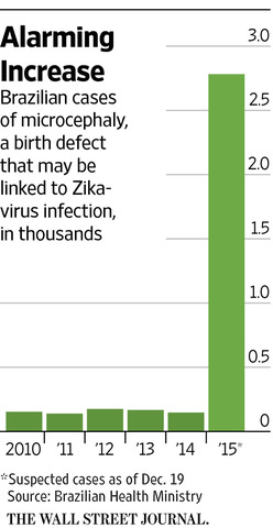 Zika infects thousands