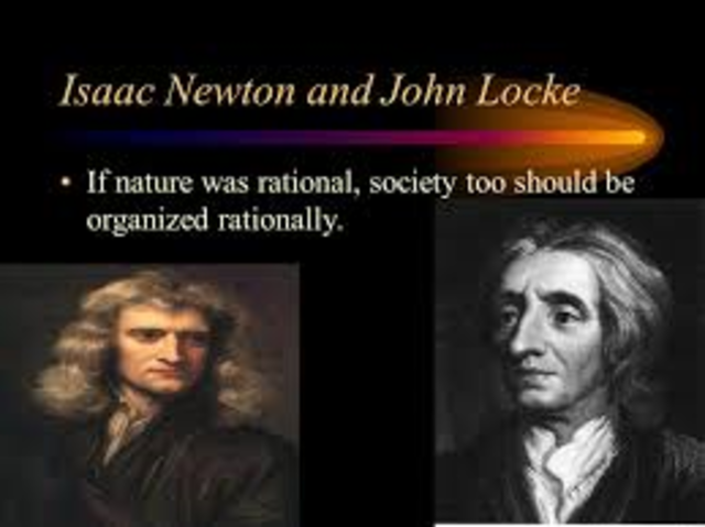 Isaac Newton and John Locke