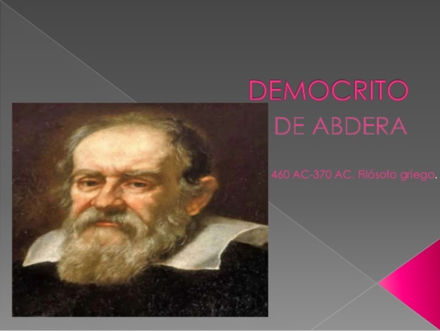 Demócrito (siglo VI - siglo V a.c.)