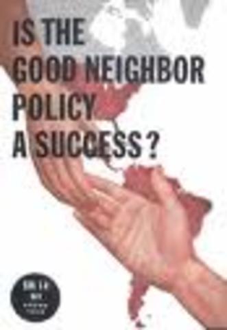 Good Neighbor Policy