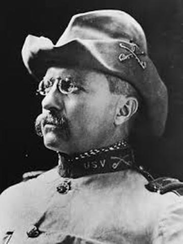 Theodore(Teddy Roosevelt)