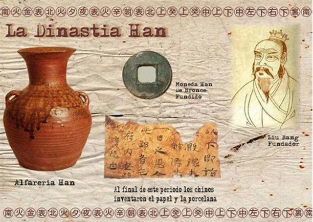 Dinastía Han (206 a. C. - 220 d. C.)