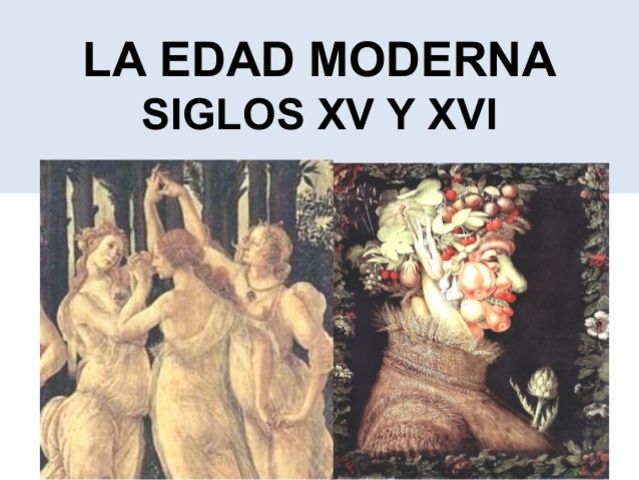 SIGLOS XV-XVII