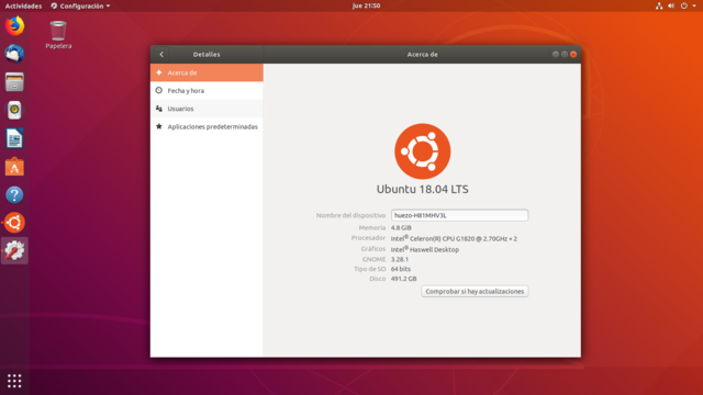 Ubuntu 18.04