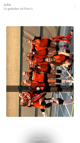 Begonnen met volleybal