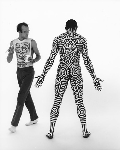 Jean-Michel Basquiat and Keith Haring