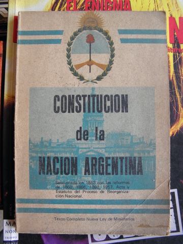 Quinta reforma Constitución Nacional Argentina