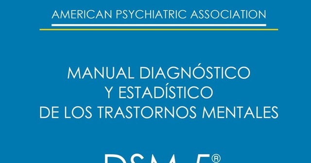 “MANUAL DIAGNÓSTICO Y ESTADÍSTICO DSM I