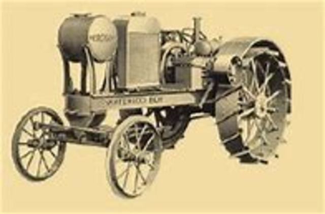 Henry Fords First Experimental Gasoline-Powered Tractor