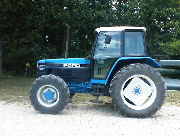 the new ford tractor