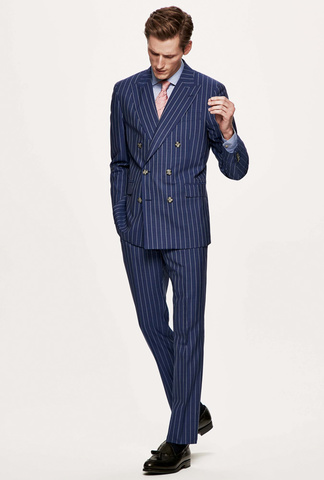 fashion ( pinstriped suits)