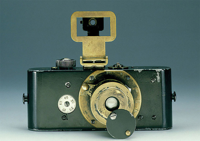 The first 35mm still camera was invented
