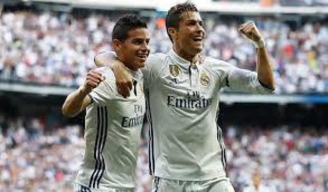 Entrada de James al Real Madrid