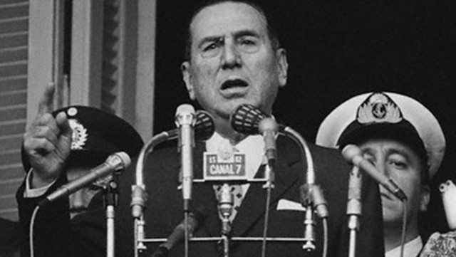 Fin del primer mandato presidencial de Perón