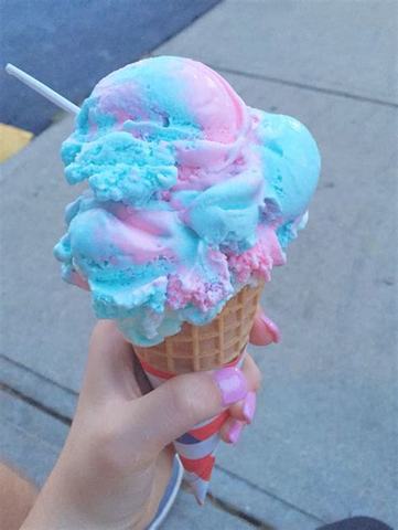 Cotten Candy Ice Cream
