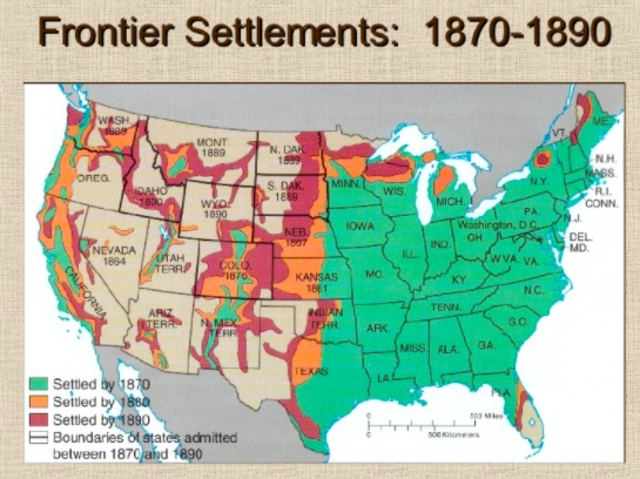 "Closing of the Western Frontier"