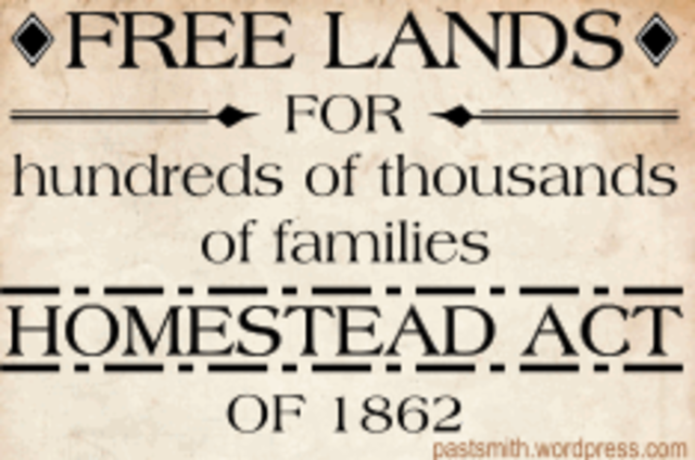 Homestead Act of 1862