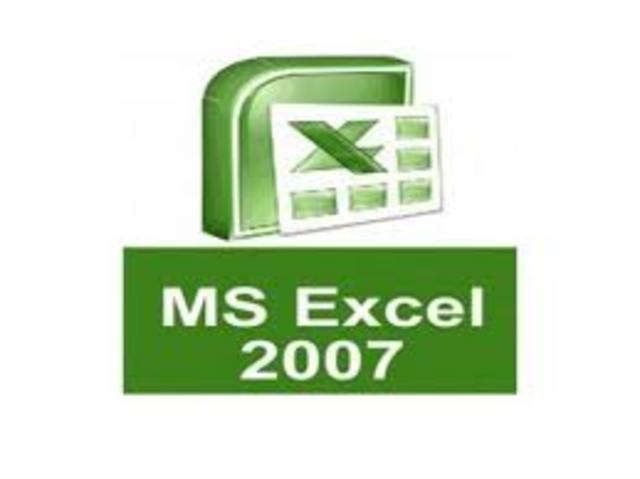 2007. Excel 2007