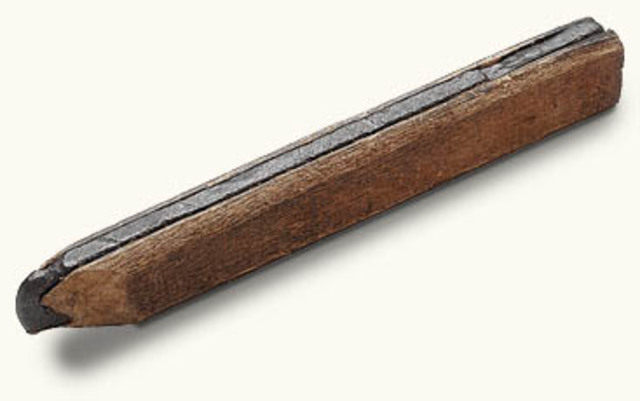 O lápis e seus precursores