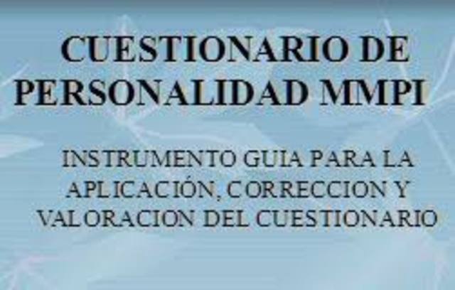 1942 Cuestionario Multifásico de Personalidad de Minnesota
