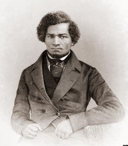 Frederick Douglass was born