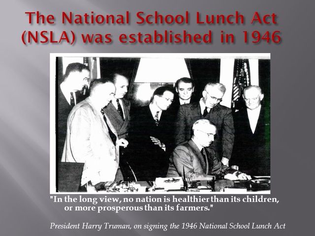 School Lunch for All