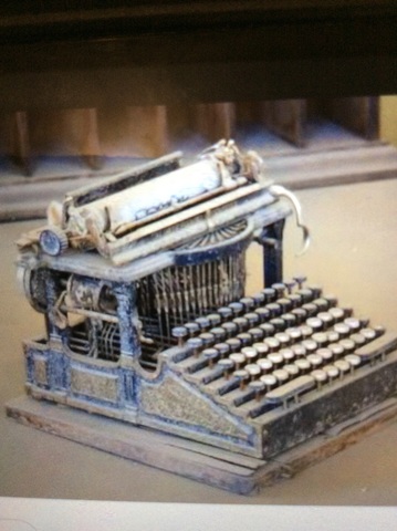 Primera máquina de escribir