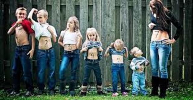 Constitución, derecho de la familia, pueden tener los hijos que quieran