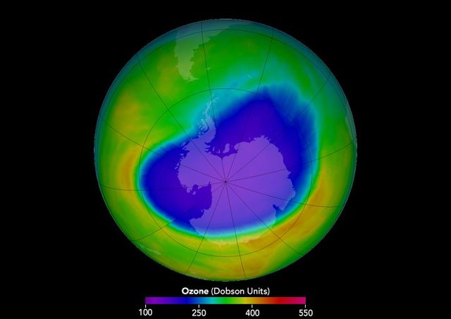 CFCs Depleting Ozone