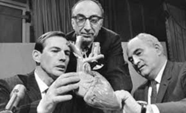 El primer trasplante de corazón