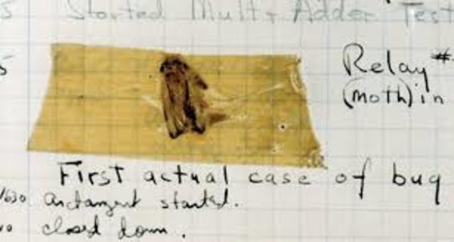 El primer "Bug" informático