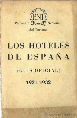 Primera Guía de Hoteles en España