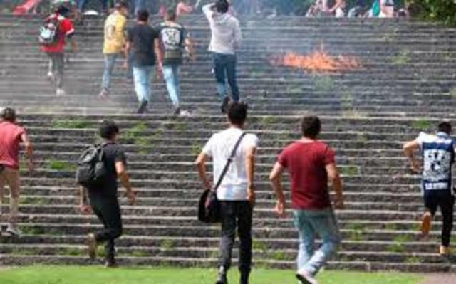 descontrol total en rectoria