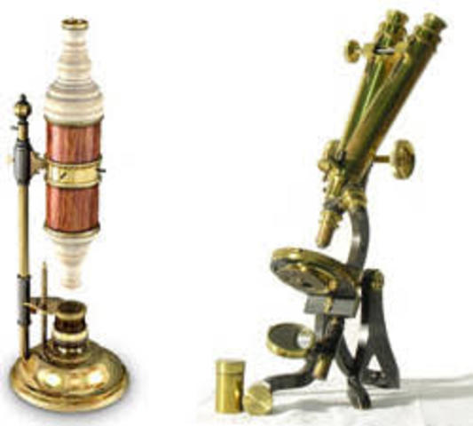 Invención del telescopio y microscopio