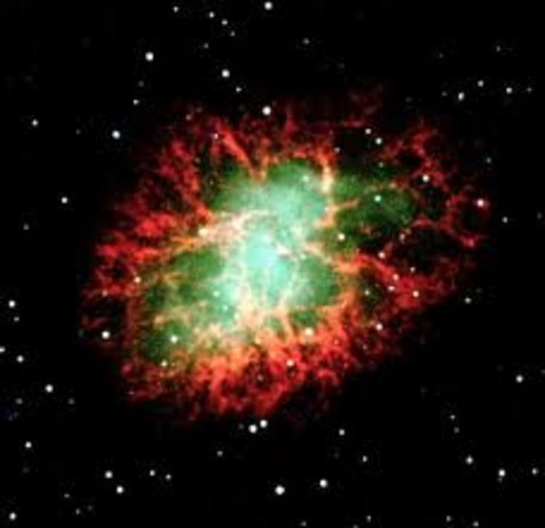 La luz de la supernova llega a la tierra