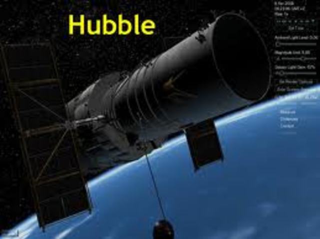 lanzamiento del telescopio espacial de Hubble