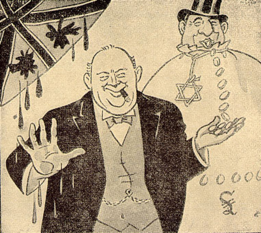 Nazi Cartoons on the Outbreak of War