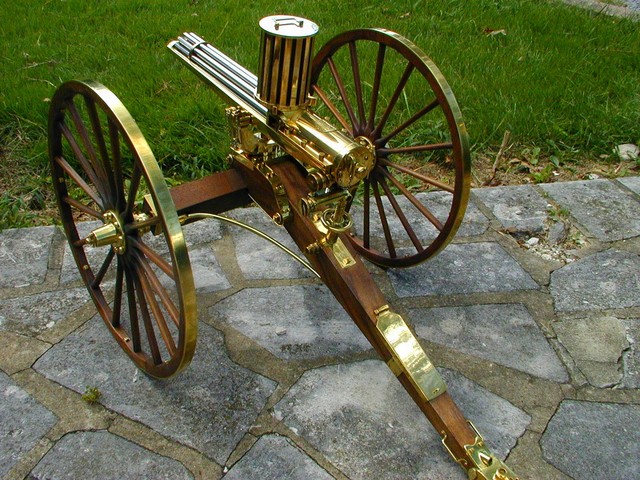 The gatling gun