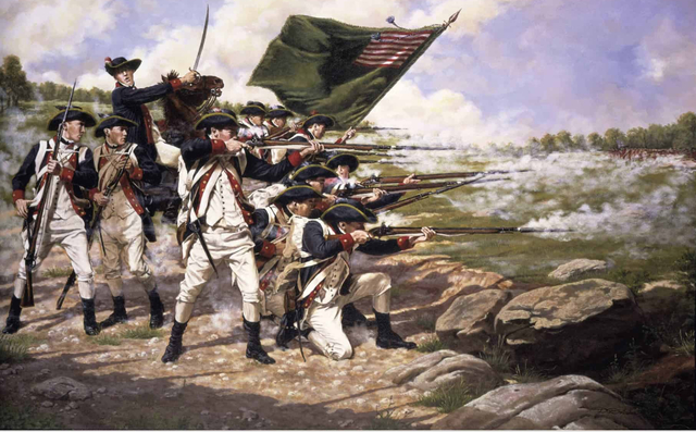 George Washington joined the army