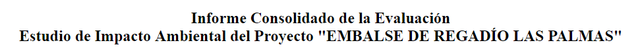 Informe consolidado de evaluación (ICE)