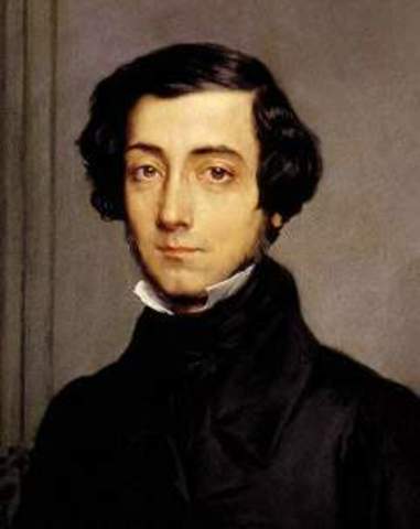 Alexis de Tocqueville.