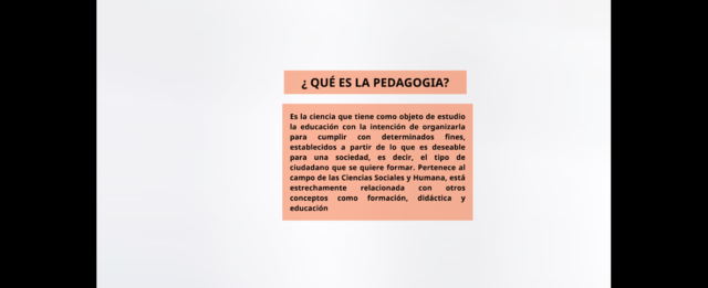 Que es Pedagogía?