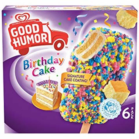 The background behind Good Humor Ice Cream Bar