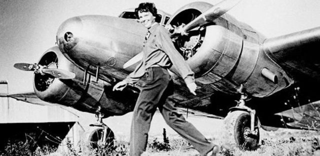 First Woman flies across Atlantic