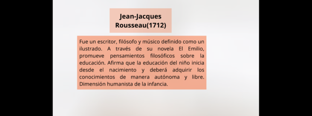 PENSAMIENTO PEDAGÓGICO MODERNO