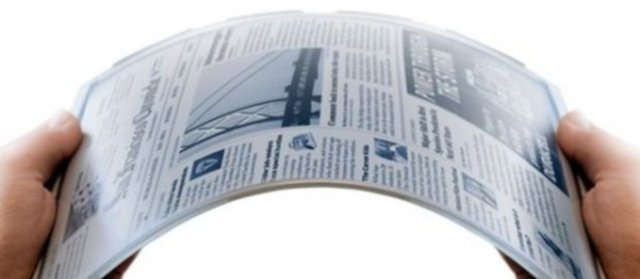 PAPEL ELECTRÓNICO FLEXIBLE