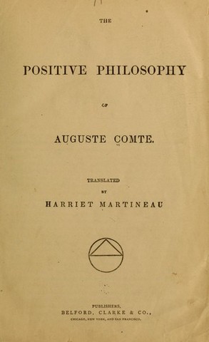 Synopsis of Auguste Comte and Major Work