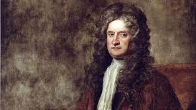Isaac Newton fórmula las tres leyes de movimiento y descubre la gravitación universal.